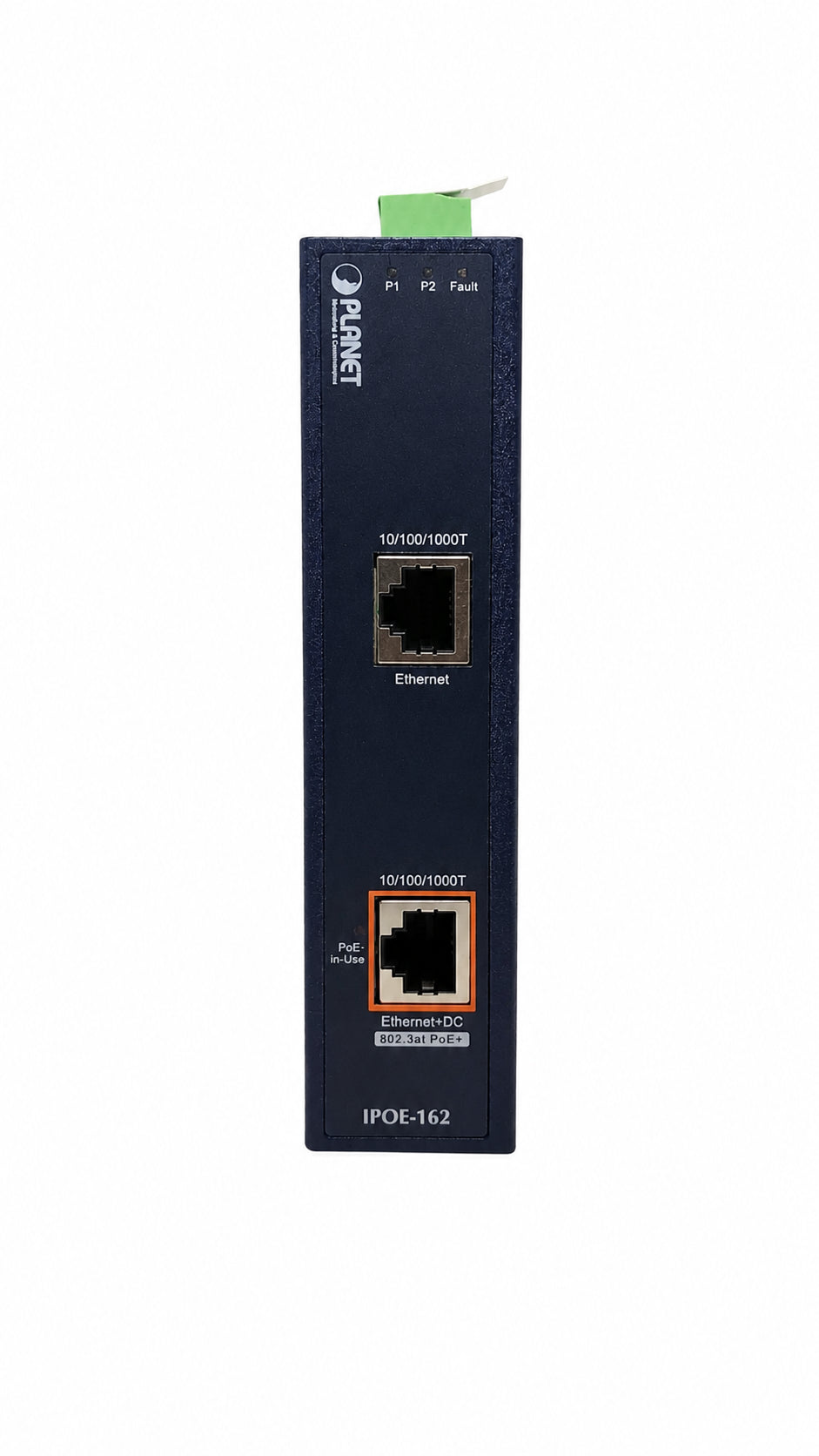 Inyector PoE industrial IEEE 802.3a Gigabit (Mid-span)