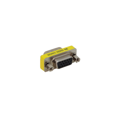 VGA-MH Adaptador VGA Macho-Hembra 2-HD15(DB15-3-Filas) para FP1MV DE-15/MH/HM Acoplador