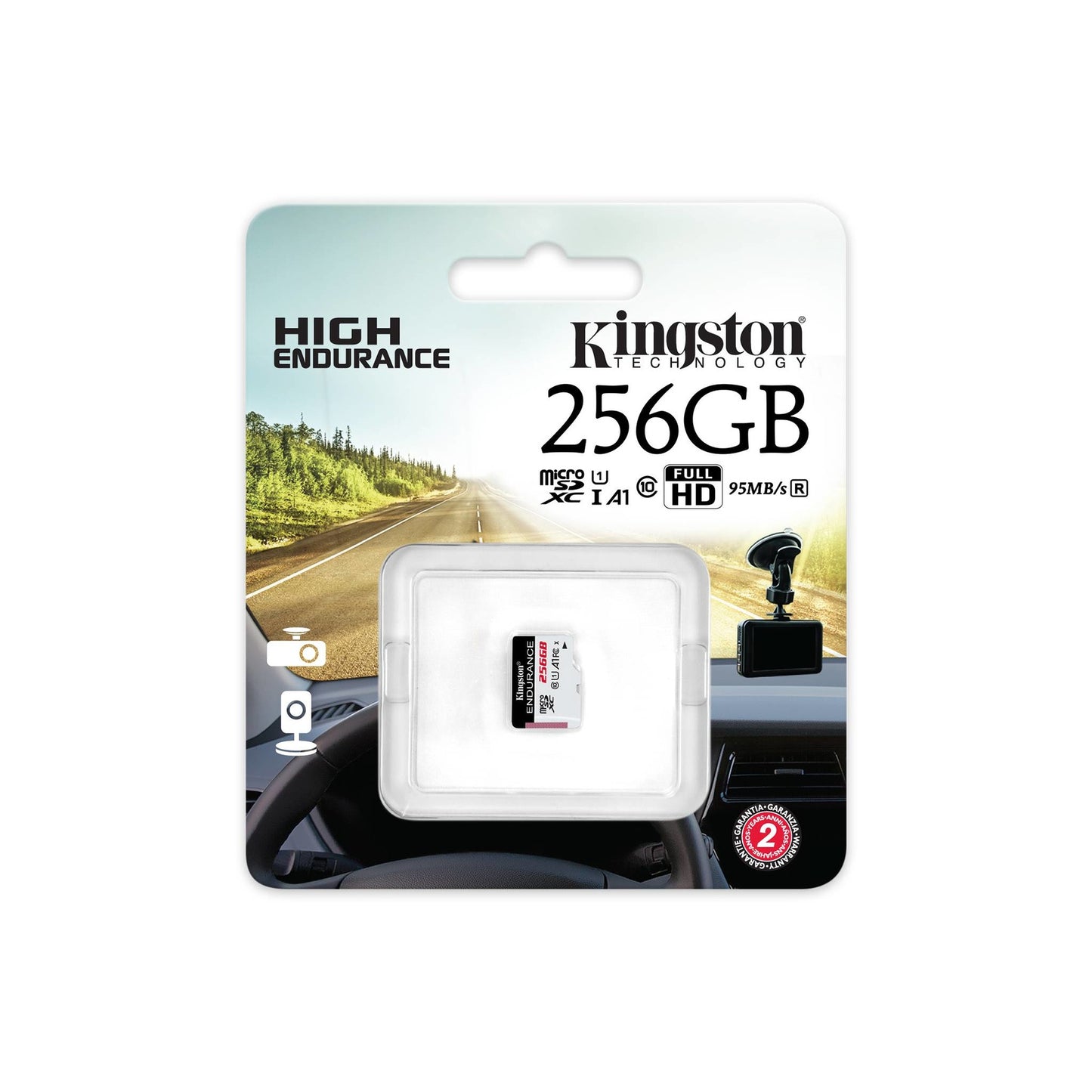 Kingston Tarjeta de Memoria 256GB microSDXC Endurance