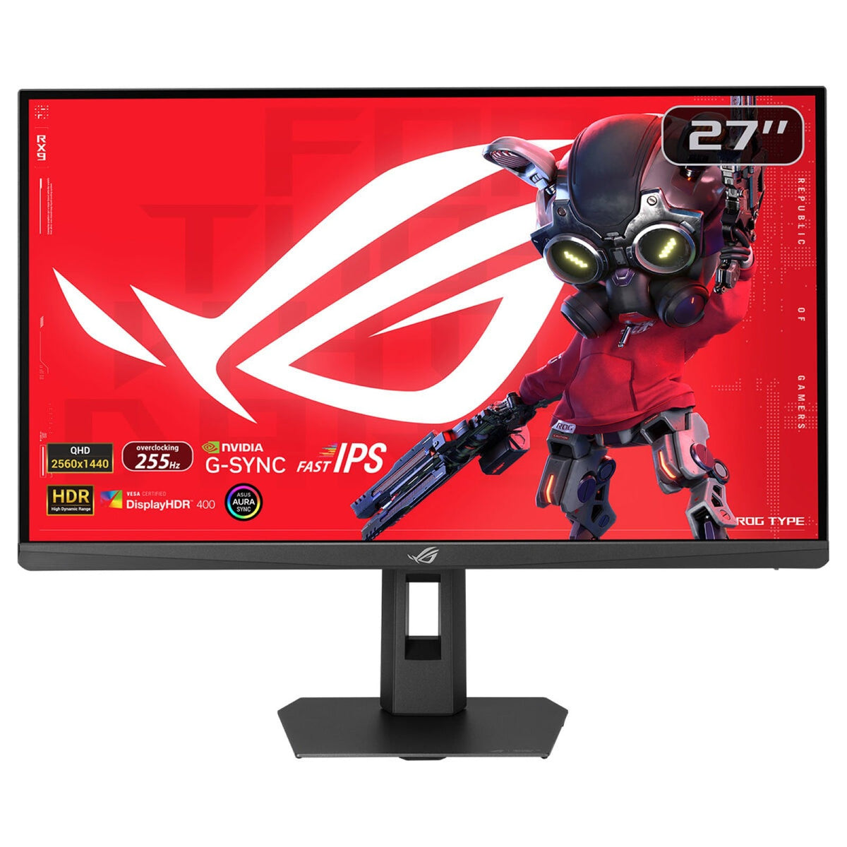 Asus Mon ROG Strix XG27ACMES Gaming HDMI DPUSB-C 0.3m 1Y vista 4