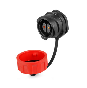 Conector Serie YM-24 Hembra 2 Pines Socket Bloqueo CNLINKO