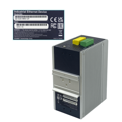 IGS-5212. Switch industrial PLANET para riel DIN con administración, 8 puertos 1000BASE-T PoE+ af/at y 4 ranuras SFP de 2.5G