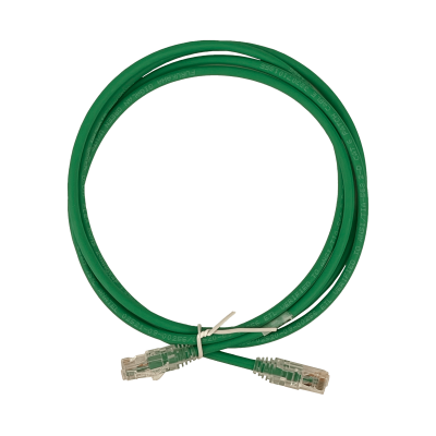 CP6V-2F. Latiguillo de red RJ45 Cat6 verde U/UTP LSZH de 2 metros, marca Furukawa, referencia Gigalan 35123213.