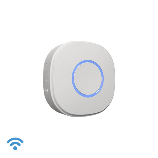 Botón de Activación de Acciones y Escenas Operado por Wi-Fi - Blanco