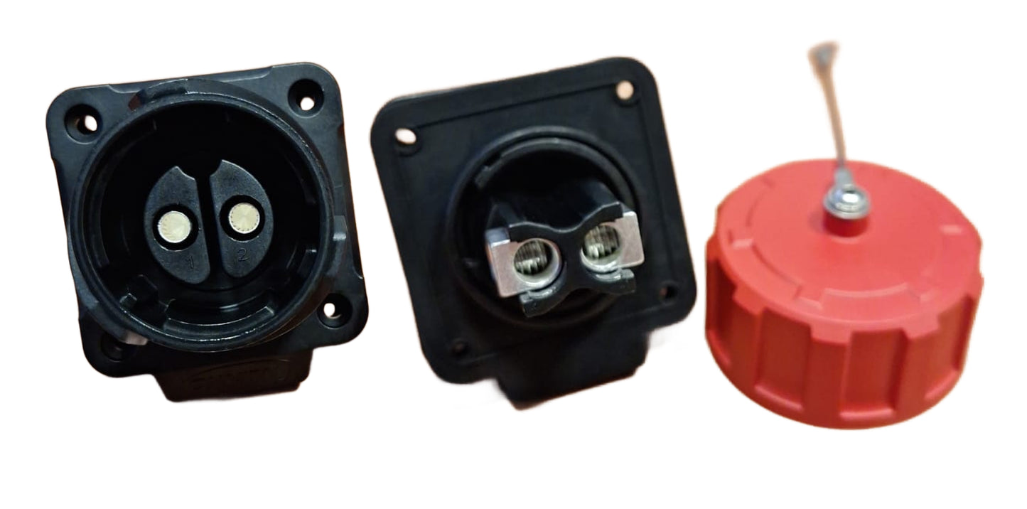 Conector Serie YM-20 Hembra 2 Pines Socket Bloqueo CNLINKO