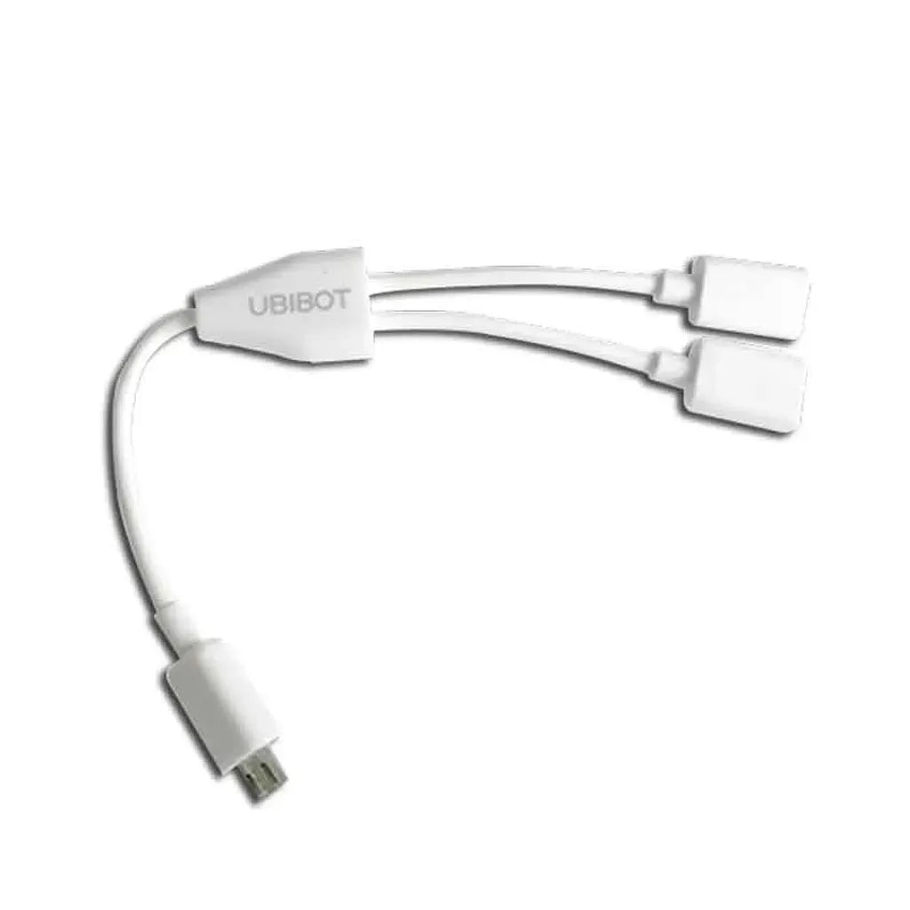 Cable Bifurcador Conector Micro USB Terminal Macho hacia Doble Terminal Micro USB Hembra compatible con WS1 y WS1 Pro – Ubibot