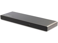 StarTech.com TB3DK2DHV base para portátil y replicador de puertos Alámbrico Thunderbolt 3 Gris