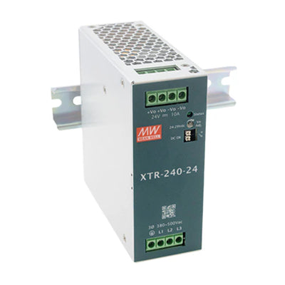 Fuente de Poder Industrial DIN Rail Mean Well XTR-240 – 240W AC/DC Ultra Slim - 36V