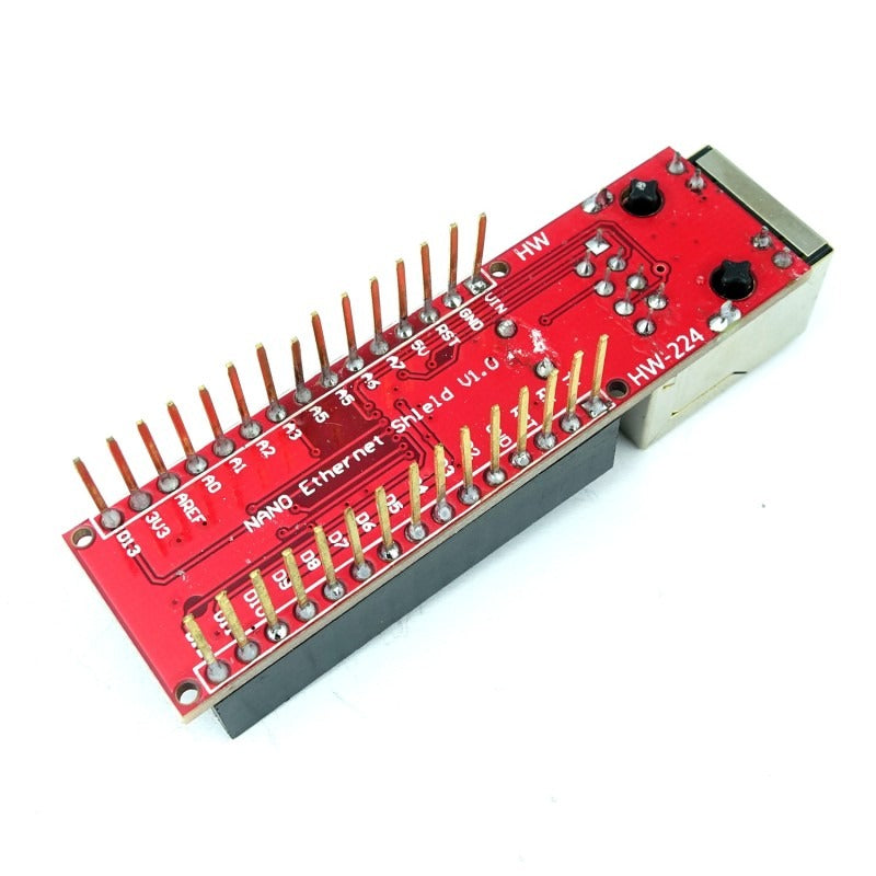 Tarjeta de Expansión Ethernet ENC28J60 V1 Compatible con Arduino Nano