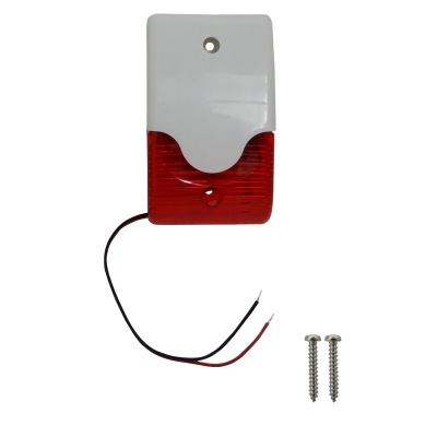 SIRENA-2 GARRISON Alarma Sonora Roja de Superficie Interior 7-14V 110dB LK-96