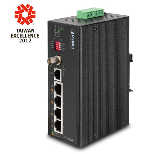 IP30 Industrial Ethernet Extender  4-Port POE (Descontinuado)