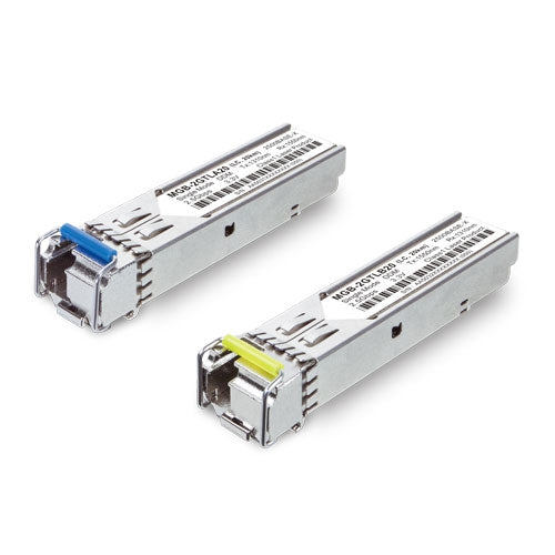 Módulos SFP 2.5G Planet 2500BASE-X SFP serie MGB-2G - 300 metros industrial (multimodo, 850nm, DDM, -40~85°C)