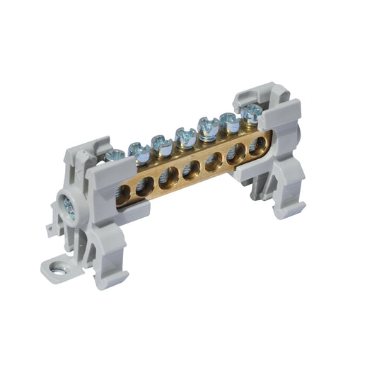 Bloques de conexión 7x12mm² de una vía con 12 orificios 2/10 – Onka