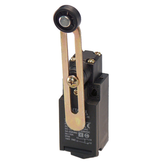 Fines de carrera plástico 5A/250VCA 1NA+1NC serie FM9 - Varilla de metal flexible