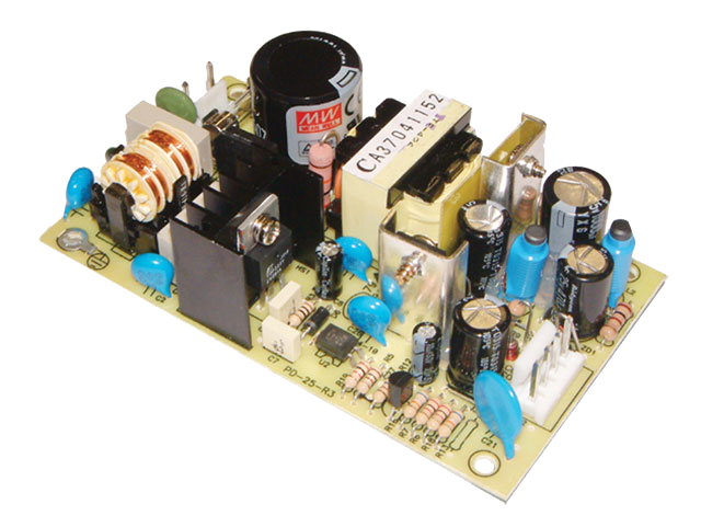 Fuente de poder open frame médica 25W PD-25 - 12V / -12V