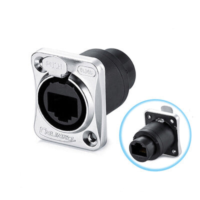 Conector Serie YT-RJ45 RJ45 Socket Soldar CNLINKO