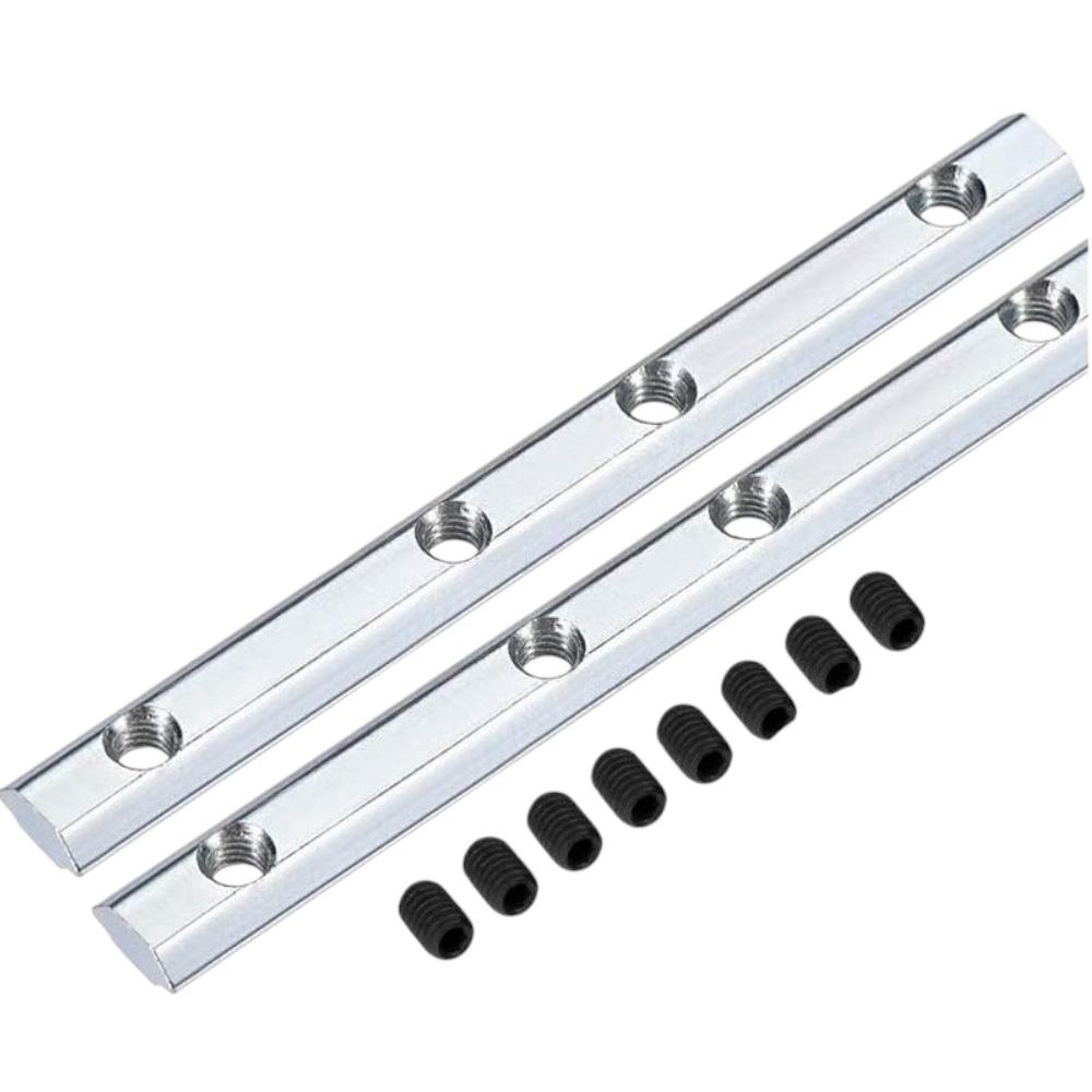 Unión recta perfiles estructurales 45x45 (Pack 2 und)