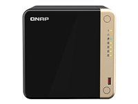QNAP TS-464 NAS Torre Intel® Celeron® N5095 8 GB 0 TB QNAP QTS Negro, Bronce