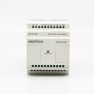Módulo Expansión Analógica 4 Entradas AI 0-10V/0-20mA, Para PLC Serie PR