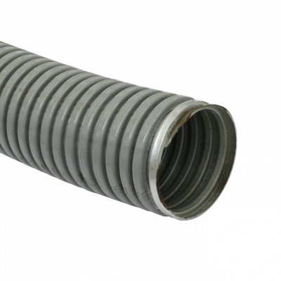 M110-10. Rollo de 10 metros de conducto flexible metálico recubierto de PVC, diámetro 110 mm, tipo PCFC.