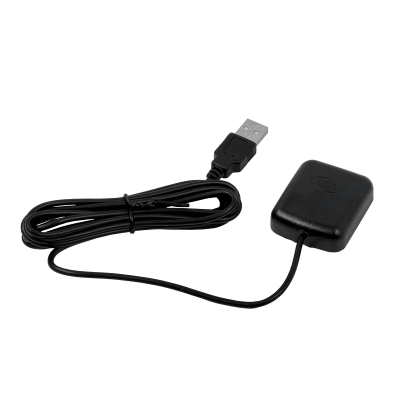 GPS-USB Antena USB2.0 GPS 1575MHz L1 GZSS SBAS Cable 200mm Base-Adhesivas 2mt