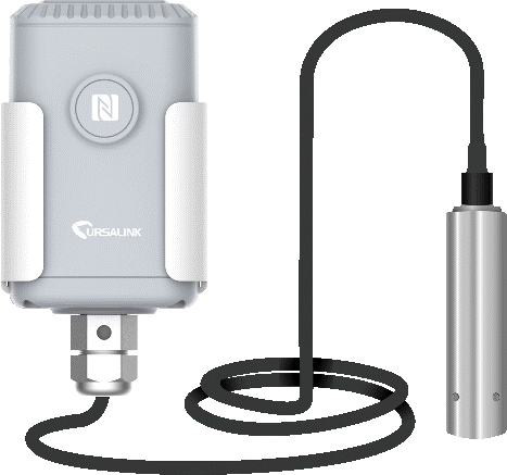 Sensor de nivel de agua sumergible inalámbrico LoRaWAN, rango 5 m