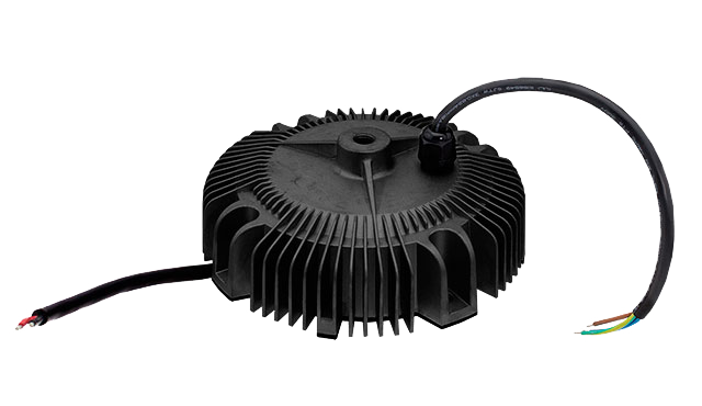 Driver LED voltaje carcasa circular 240W HBG-240 - 24V - B - 3 en 1  (1-10V, Resistor, PWM)