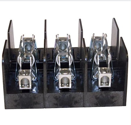 Bloque portafusible 3 polos 60A max., 600V AC, UL Clase J