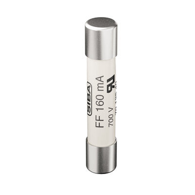 Fusible SIBA 6x32 mm, curva FF (ultrarápido), cerámico - 2A