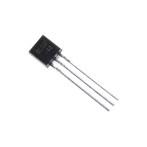Transistor de unión BJT polaridad NPN modelo BC337