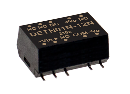 Conversor DC-DC SMD no regulado 1W DETN01-N - 10.8 a 13.2VDC - ±5V