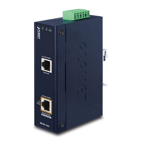 Inyector PoE industrial IEEE 802.3a Gigabit (Mid-span)