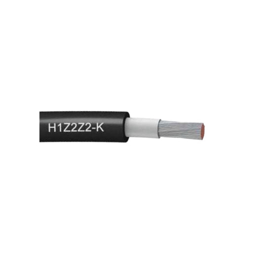 Cable solar Negro 10mm² H1Z2Z2-K x 1mt