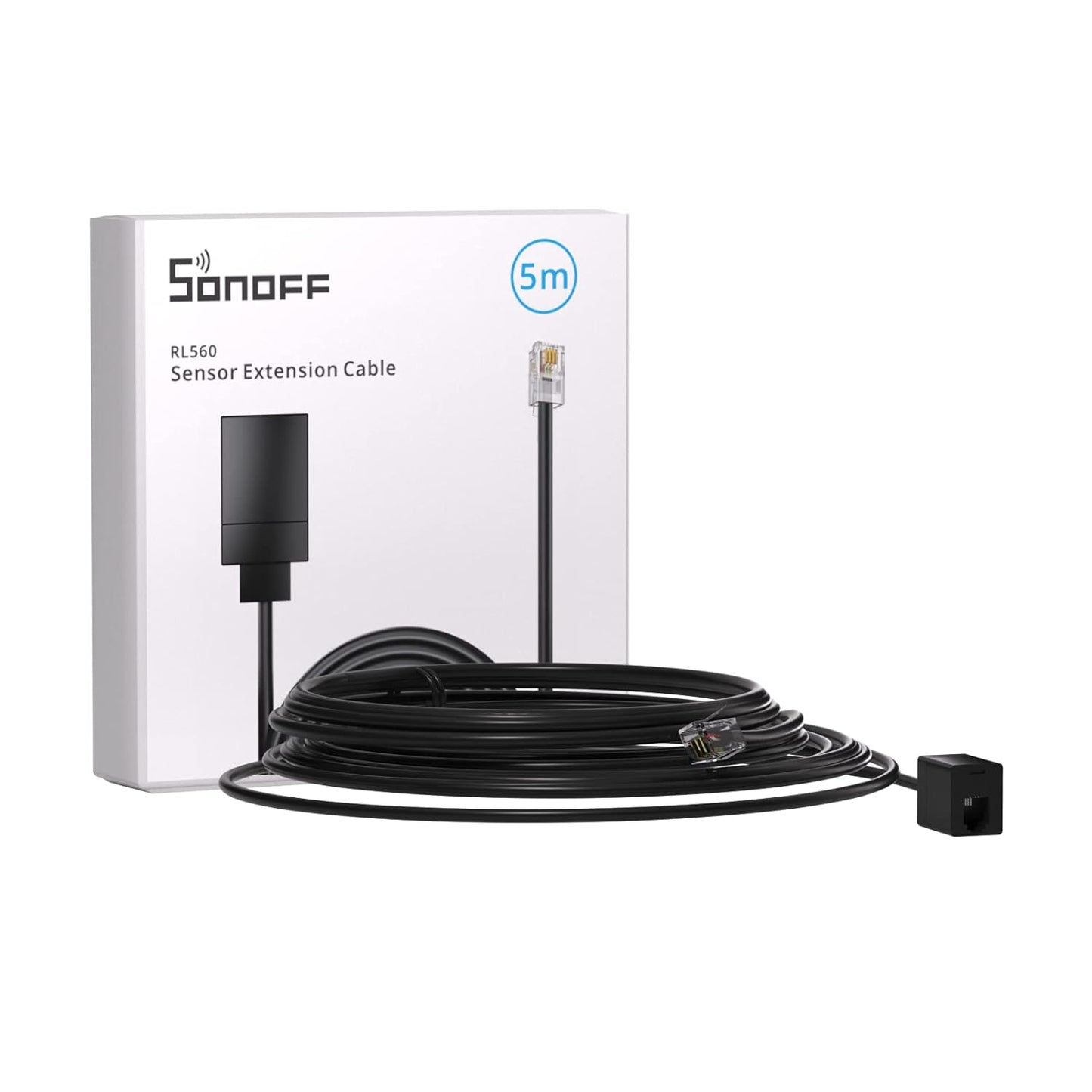 Extensión de Cableado RL560 para Detectores Sonoff RJ9