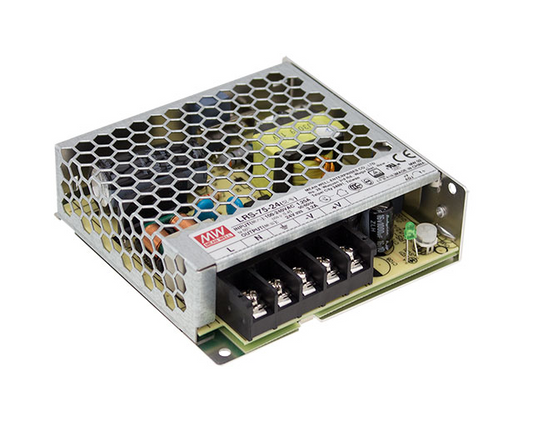 Fuente de poder gabinete voltaje 75W LRS-75 - 24V