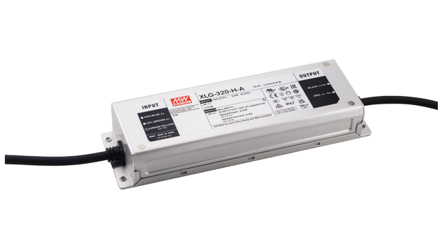 Driver LED metal de potencia PFC 320W XLG-320 - 1400mA - A - Ajuste Potenciómetro (Io)