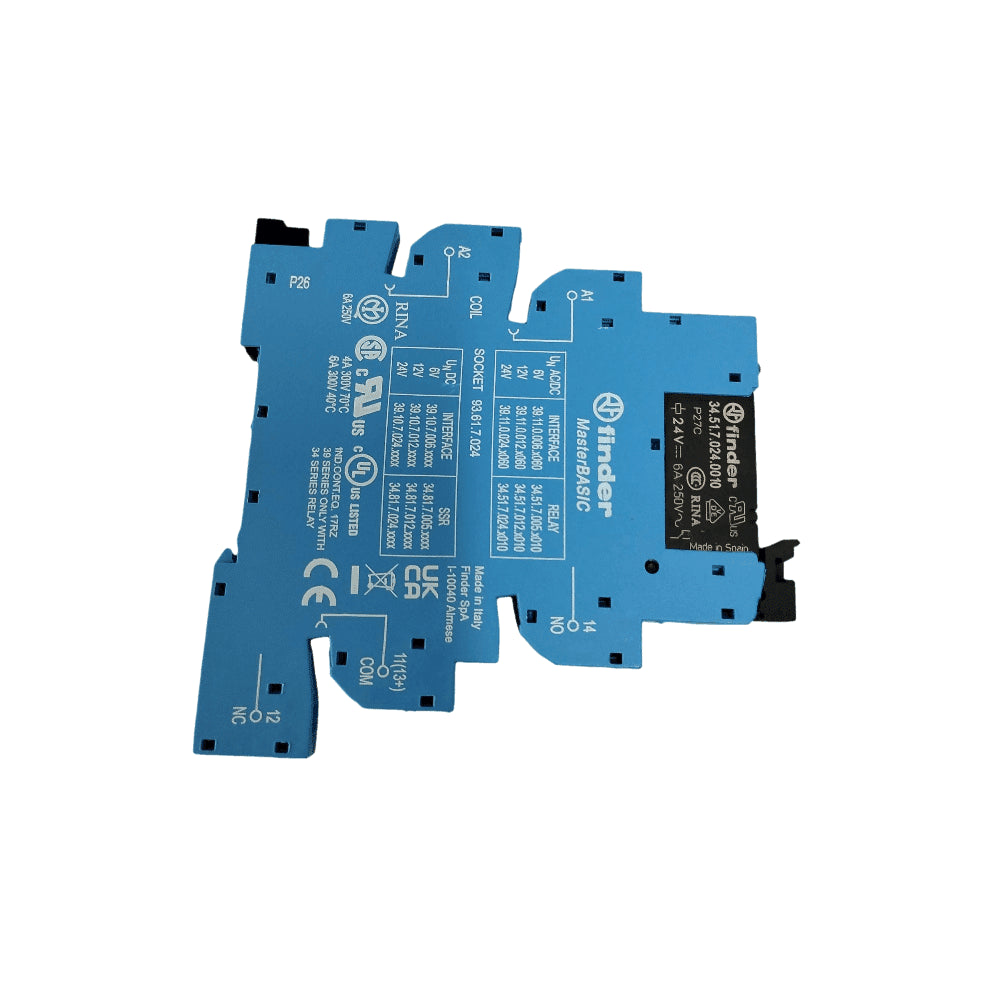 Módulo Relé de Conmutación 6A 24VAC/DC Estándar Basic 6mm – Finder
