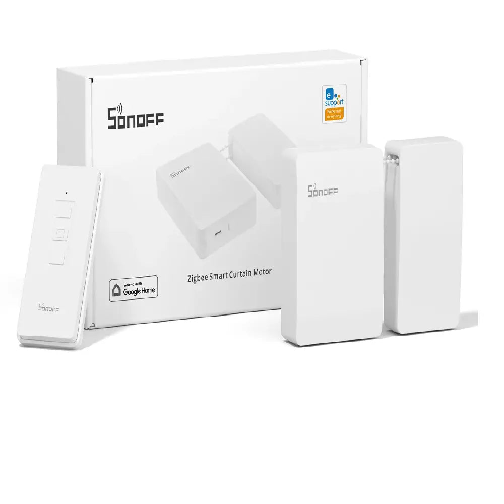 Actuador Automatizado para Cortinas Inteligentes Sonoff ZBCurtee con Protocolo Zigbee