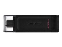 Kingston Memoria USB 256GB USB-C DataTraveler 70