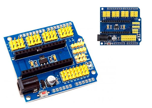 Placa de Ampliación de Entradas/Salidas para Arduino Nano 3.0