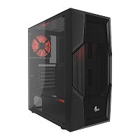 Xtech Gabinete - Xtech Phobos ATX Mid Tower Case Gamer Blk w