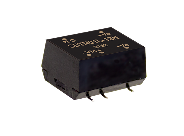 Conversor DC-DC SMD no regulado 1W SBTN01-N - 4.5 a 5.5VDC - 12V