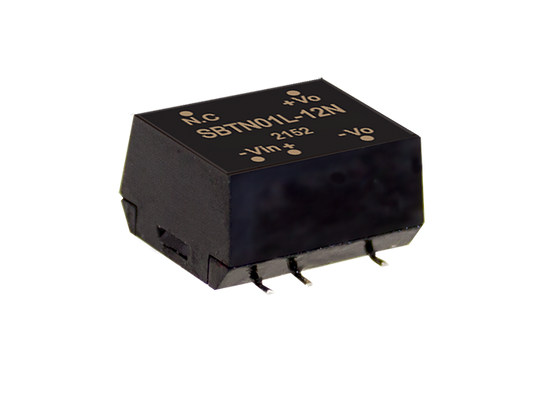 Conversor DC-DC SMD no regulado 1W SBTN01-N - 21.6 a 26.4VDC - 15V