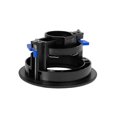 FMUB. UI Soporte de Techo Empotrado Negro con Cubierta Transparente para UVC-G5-DomeUltra