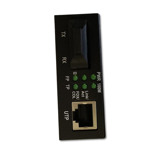 Convertidor de Medios Fibra Óptica FM-802 Multimodo 10/100Mbps 2KM 1310nm