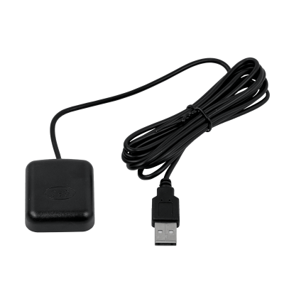 GPS-USB Antena USB2.0 GPS 1575MHz L1 GZSS SBAS Cable 200mm Base-Adhesivas 2mt