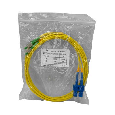 JFSCH3. 3 metros SC/UPC a FC/APC Monomodo Dúplex Latiguillo de Fibra 9/125um 3mm