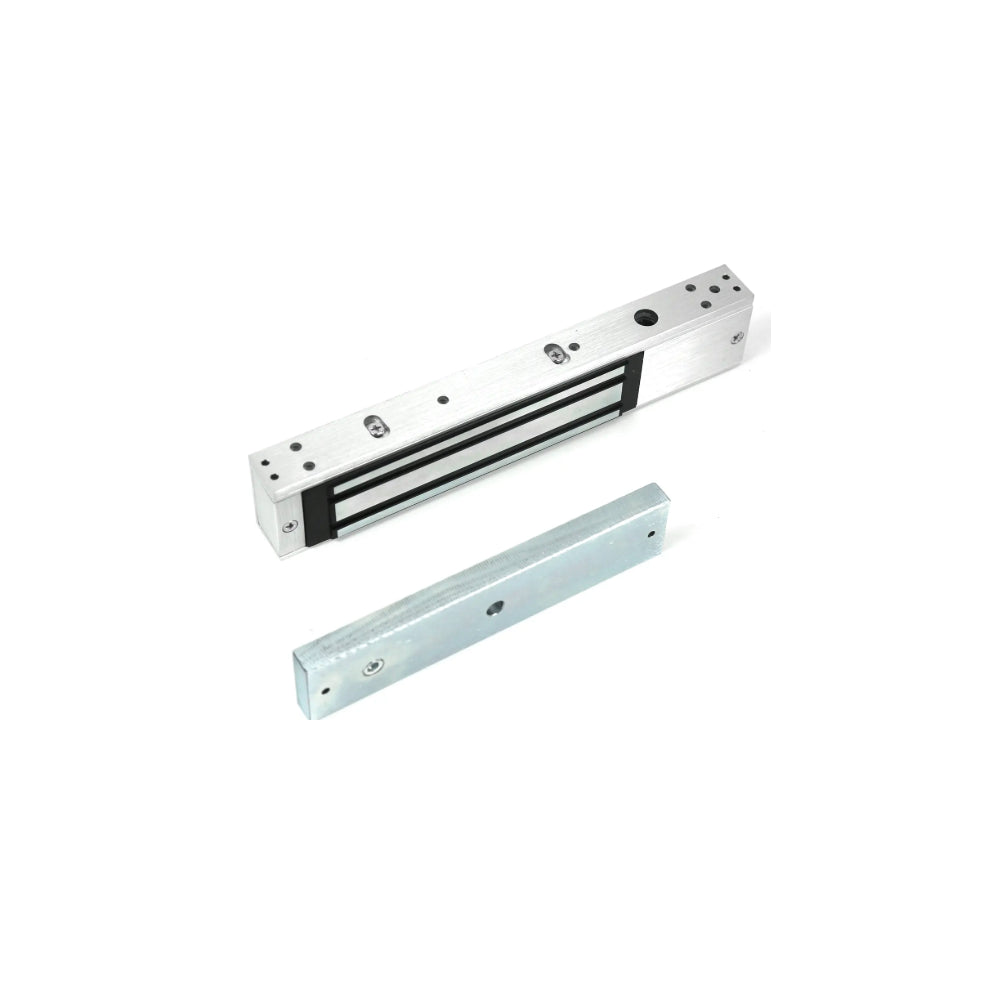 Cerradura de Retención Magnética 280kg Dual Tensión 12V a 24V