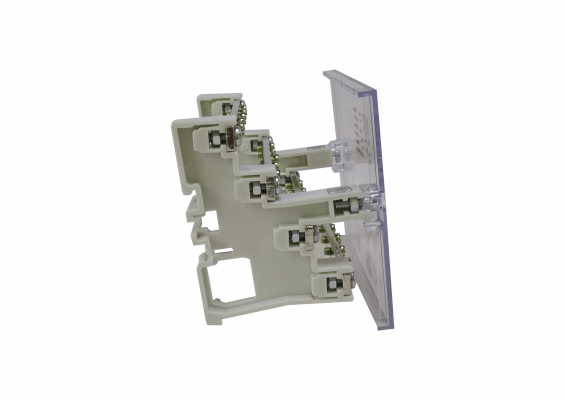 REPA-520 GC 4x5 polos, bloque divisor tetrapolar, 180 A, temperatura máxima 40 ºC