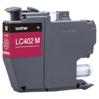 Brother LC402MS cartucho de tinta 1 pieza(s) Original Rendimiento estándar Magenta
